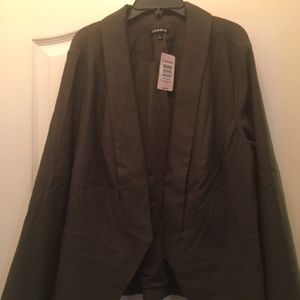 Torrid Size 1 Women's PLus size Blazer Jacket NWT